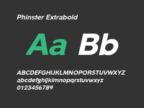 Phinster Extrabold