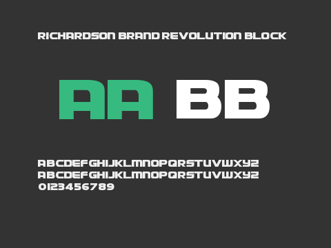 Richardson Brand Revolution Block