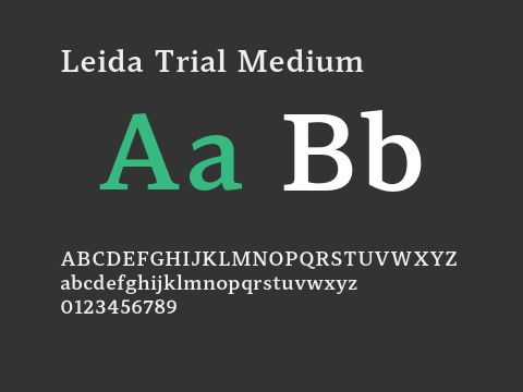 Leida Trial Medium