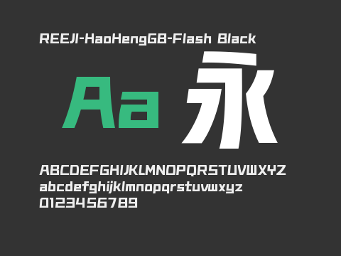 REEJI-HaoHengGB-Flash Black