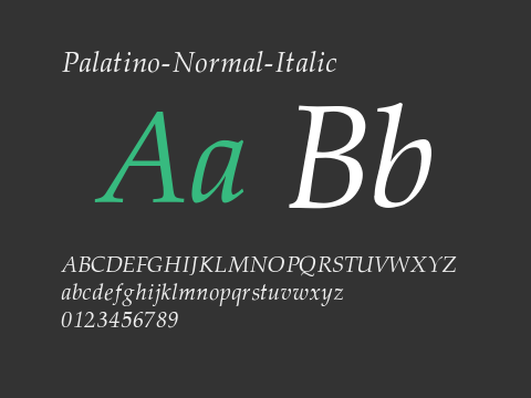 Palatino-Normal-Italic